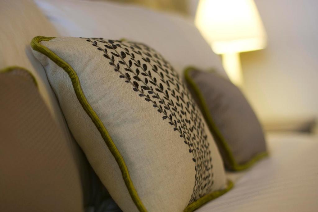 ホテル The Three Crowns チャグフォード エクステリア 写真 A throw pillow